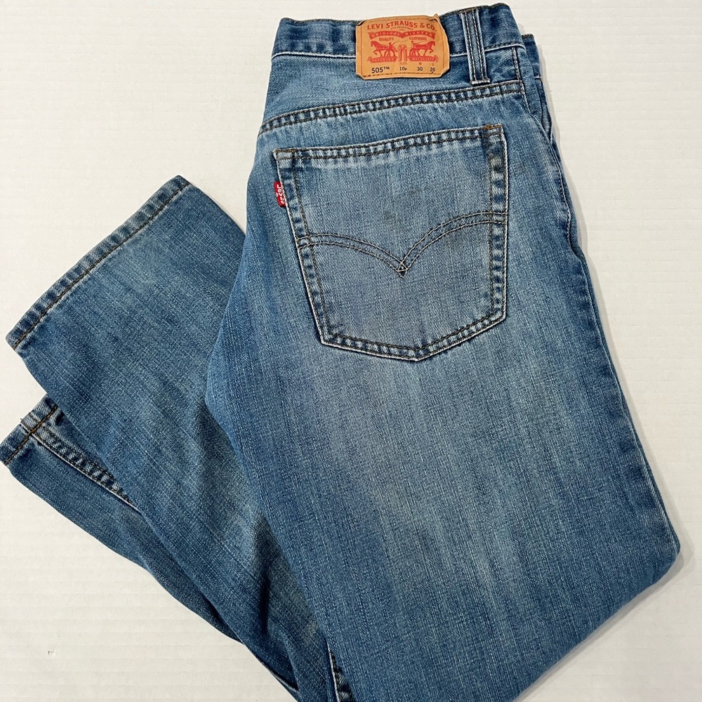 Levis 550 Regular Jeans Boys 10 Husky 30x26